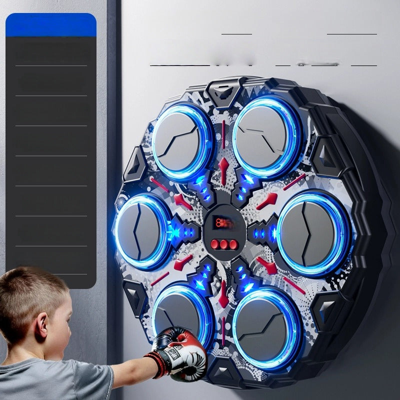 🥊 LIMITED-TIME 50% OFF! ✨ Interactive Smart Music Boxing Machine – Light Game, Beat Sync, Wall Mount