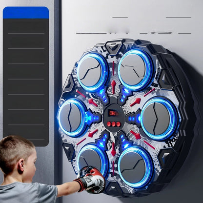 🥊 LIMITED-TIME 50% OFF! ✨ Interactive Smart Music Boxing Machine – Light Game, Beat Sync, Wall Mount