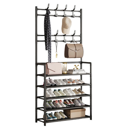 Multi-Functional Entryway Shoe & Coat Rack