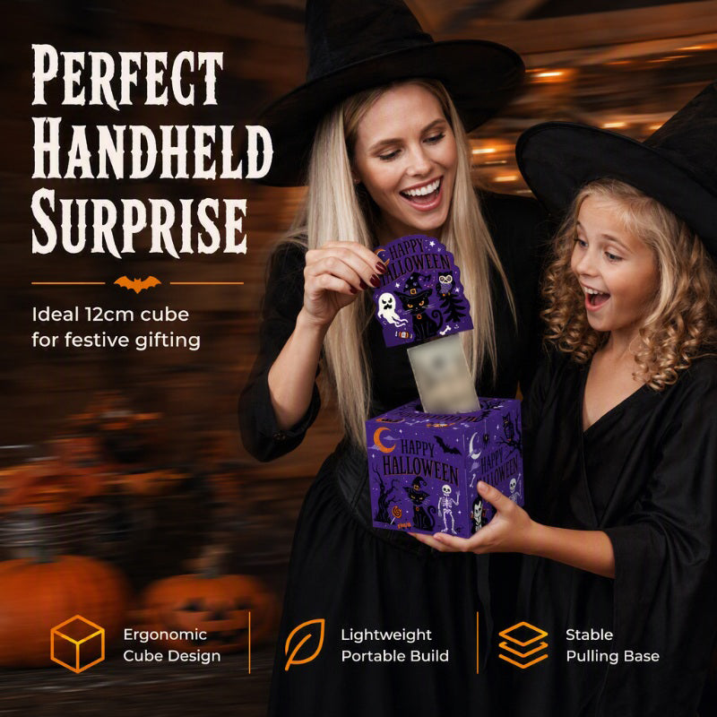 ⏳LAST DAY SALE 50% OFF !! 🎃 Halloween Money Pulling Gift Box | Fun Cash Pull‑Out Party Box📦