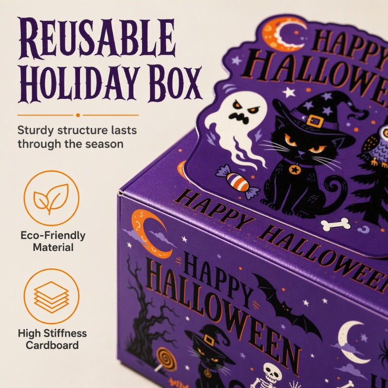 ⏳LAST DAY SALE 50% OFF !! 🎃 Halloween Money Pulling Gift Box | Fun Cash Pull‑Out Party Box📦