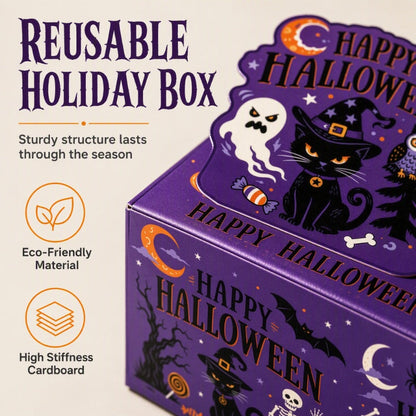 ⏳LAST DAY SALE 50% OFF !! 🎃 Halloween Money Pulling Gift Box | Fun Cash Pull‑Out Party Box📦