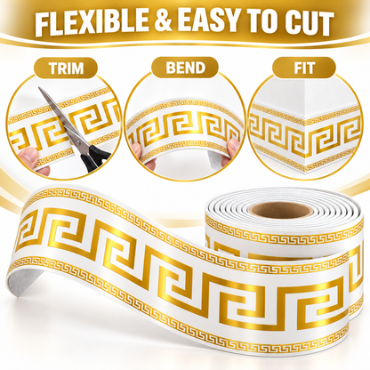 Self-Adhesive Skirting Board Border Sticker