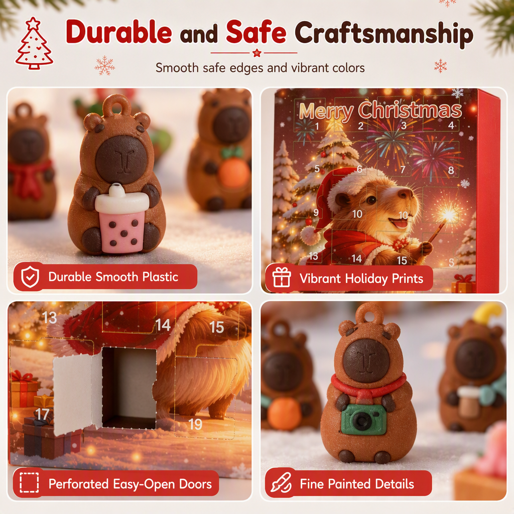 Capybara Christmas Advent Calendar