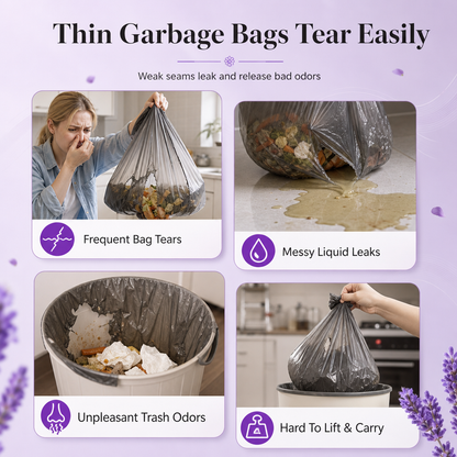 🔥HOT SALE 50%OFF🔥Thickened Drawstring Trash Bags