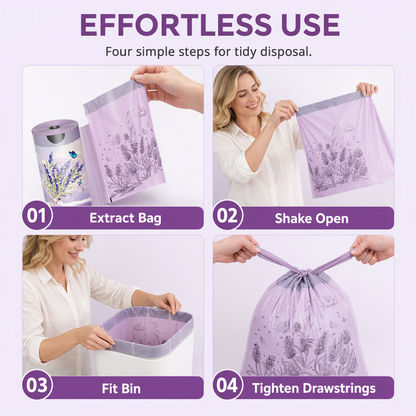 🔥HOT SALE 50%OFF🔥Thickened Drawstring Trash Bags