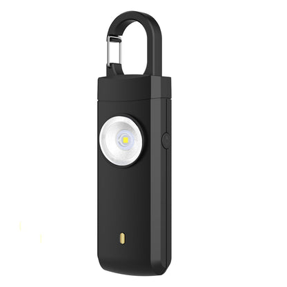 🎃Halloween Deal 50% OFF!🚨130dB Rechargeable Personal Safety Alarm – Pull-Pin Siren, Strobe & Torch