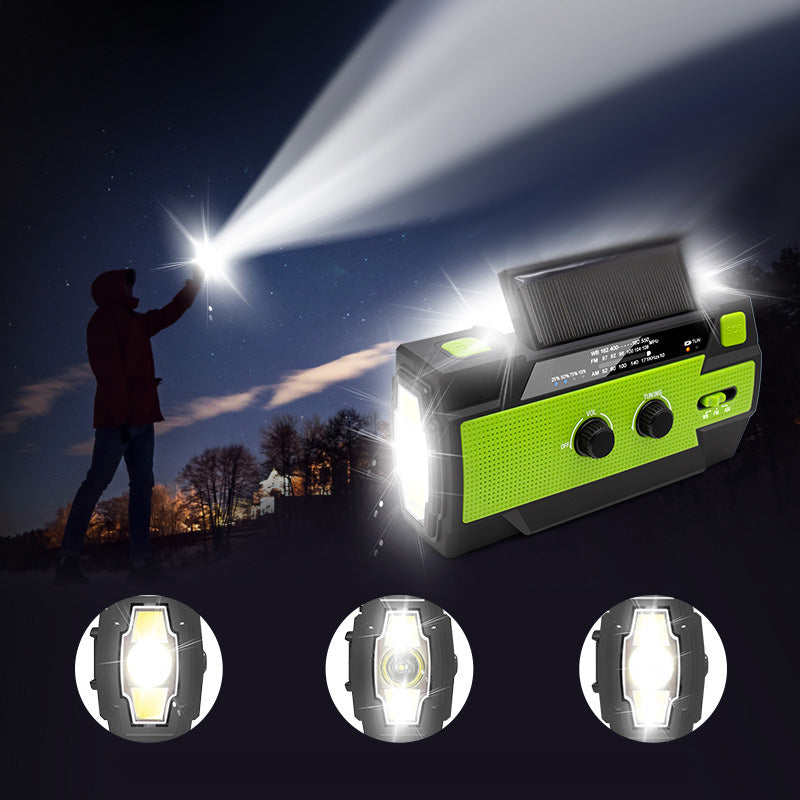 📢50% OFF📻 All-in-One Emergency Solar Powered Radio  🔦