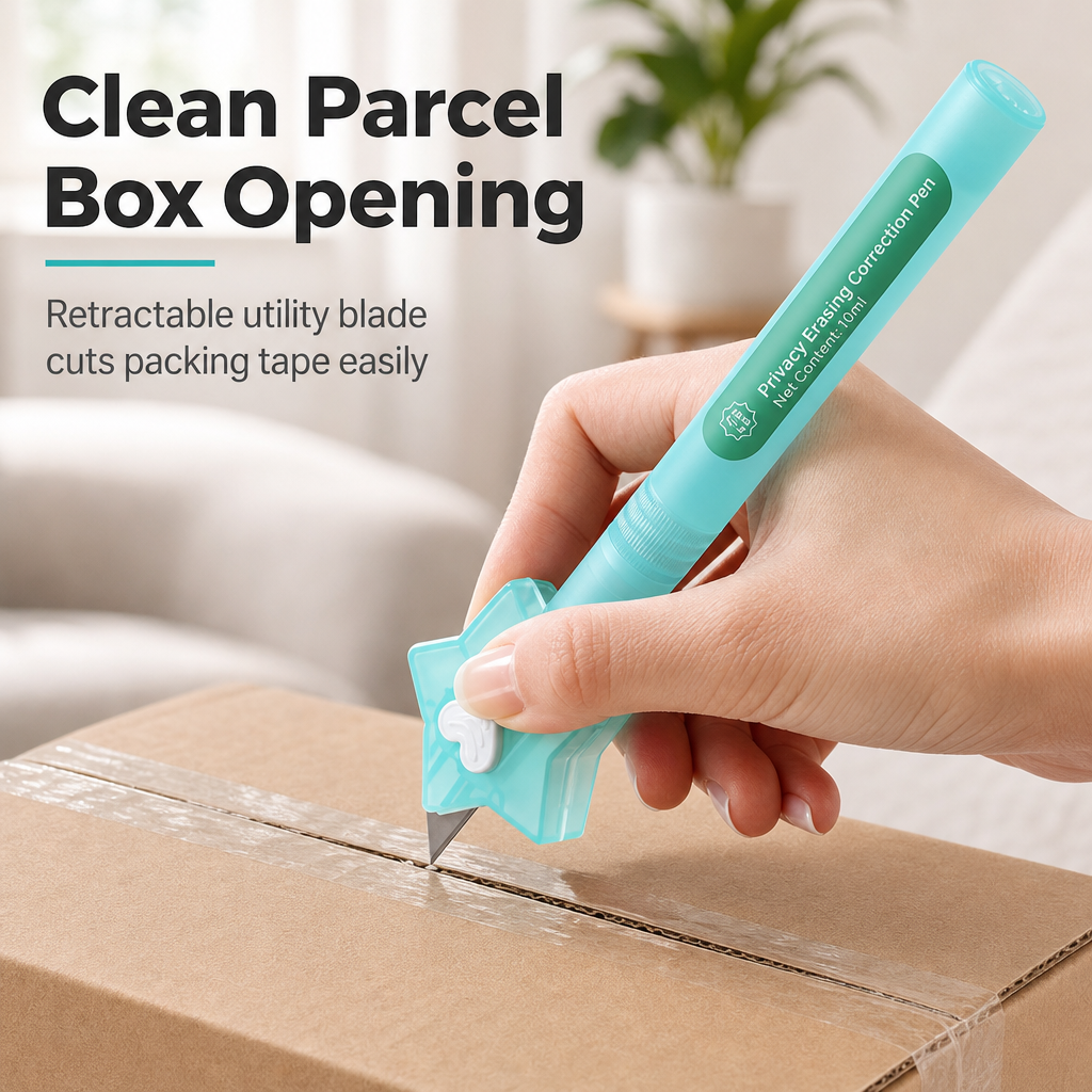 🔒 Privacy Mailer Spray & Package Opener – 2-in-1 Privacy Protection Tool