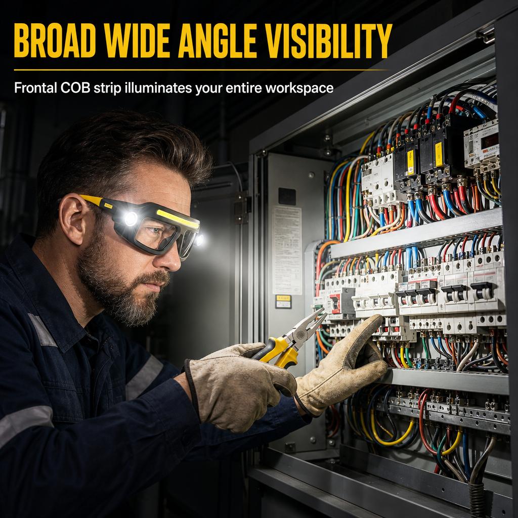 💡 Clip-On Glasses Light | 5 Modes