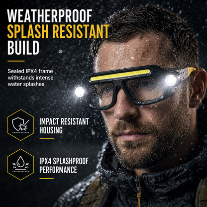 💡 Clip-On Glasses Light | 5 Modes