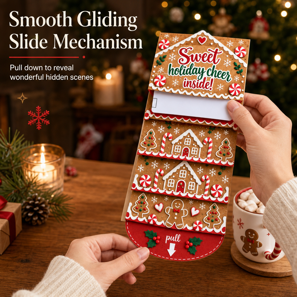 Christmas Pull-Out Greeting Card