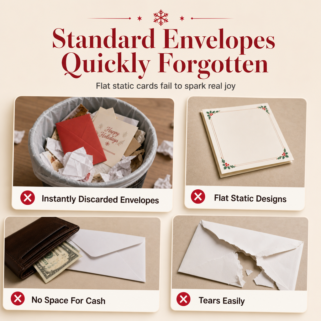 Christmas Pull-Out Greeting Card