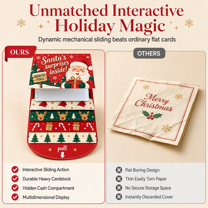 Christmas Pull-Out Greeting Card