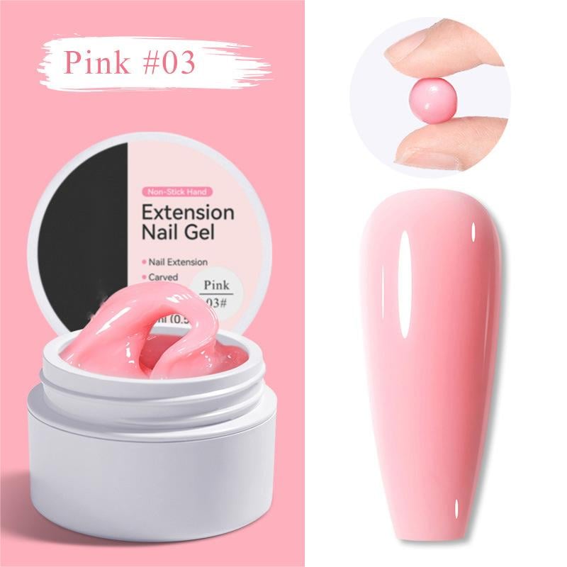 ⏳LIMITED TIME-JUST ￡9.98!!💅 Solid Nail Extension Builder Gel – Non-Flowing Easy Application for Nail Art ✨