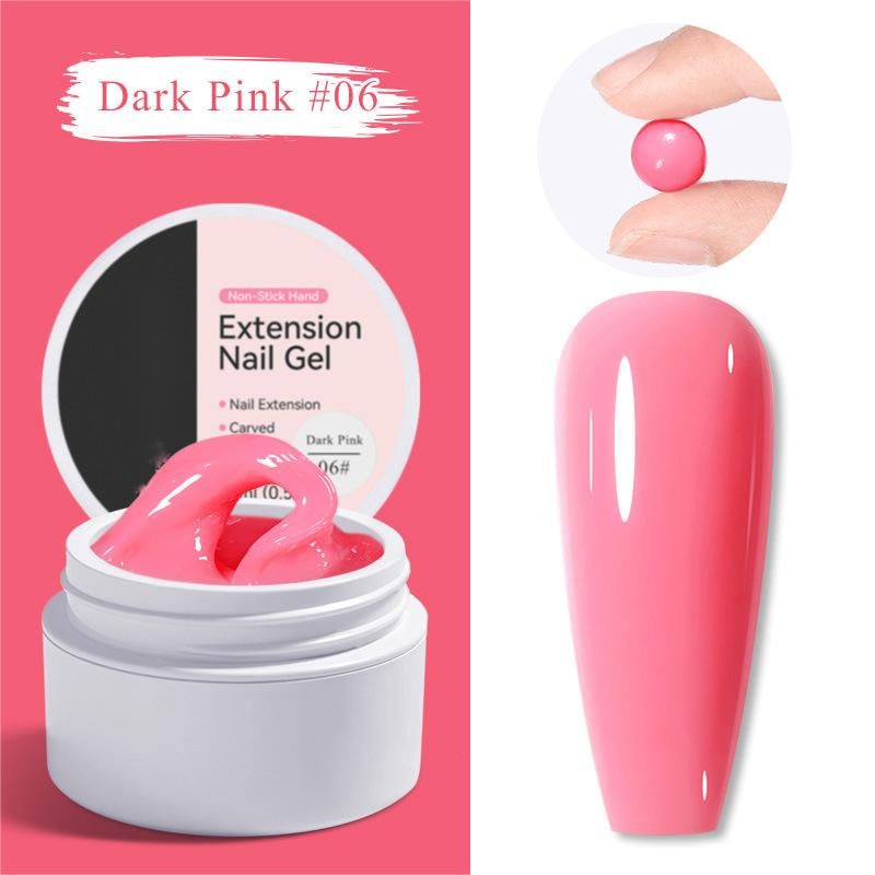 ⏳LIMITED TIME-JUST ￡9.98!!💅 Solid Nail Extension Builder Gel – Non-Flowing Easy Application for Nail Art ✨