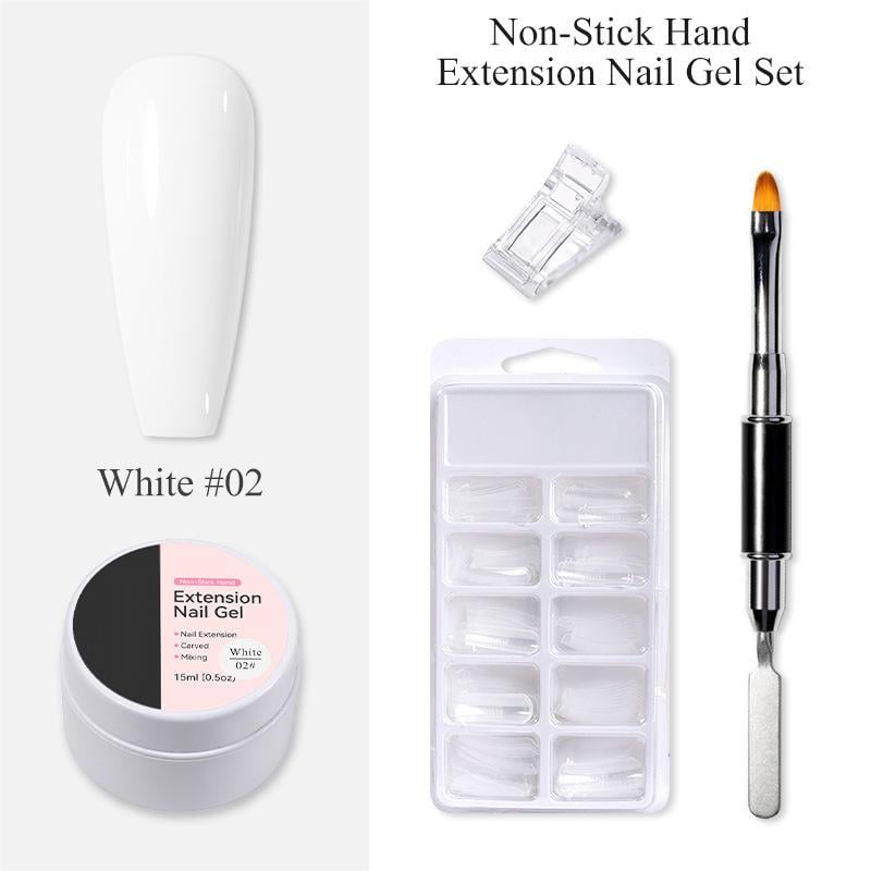 ⏳LIMITED TIME-JUST ￡9.98!!💅 Solid Nail Extension Builder Gel – Non-Flowing Easy Application for Nail Art ✨
