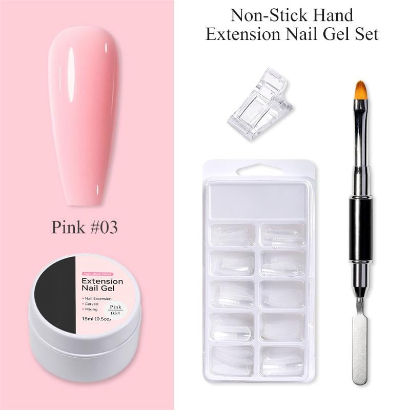 ⏳LIMITED TIME-JUST ￡9.98!!💅 Solid Nail Extension Builder Gel – Non-Flowing Easy Application for Nail Art ✨