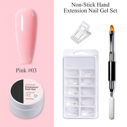 ⏳LIMITED TIME-JUST ￡9.98!!💅 Solid Nail Extension Builder Gel – Non-Flowing Easy Application for Nail Art ✨
