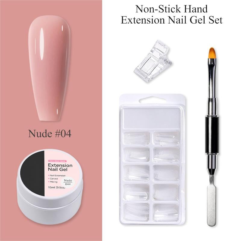 ⏳LIMITED TIME-JUST ￡9.98!!💅 Solid Nail Extension Builder Gel – Non-Flowing Easy Application for Nail Art ✨
