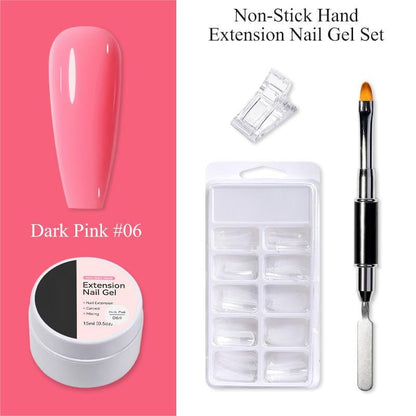 ⏳LIMITED TIME-JUST ￡9.98!!💅 Solid Nail Extension Builder Gel – Non-Flowing Easy Application for Nail Art ✨