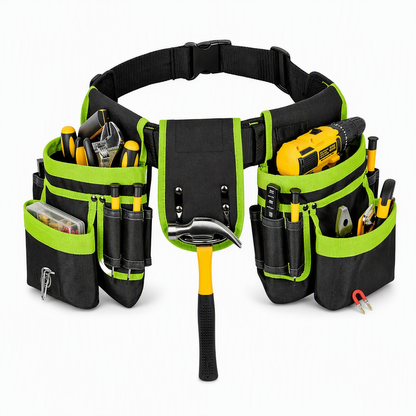 🔧 LIMITED-TIME 50% OFF! 🛠️ Adjustable Tool Waist Bag – Multi-pocket, Magnetic Hardware Holder, Hands-Free ✨