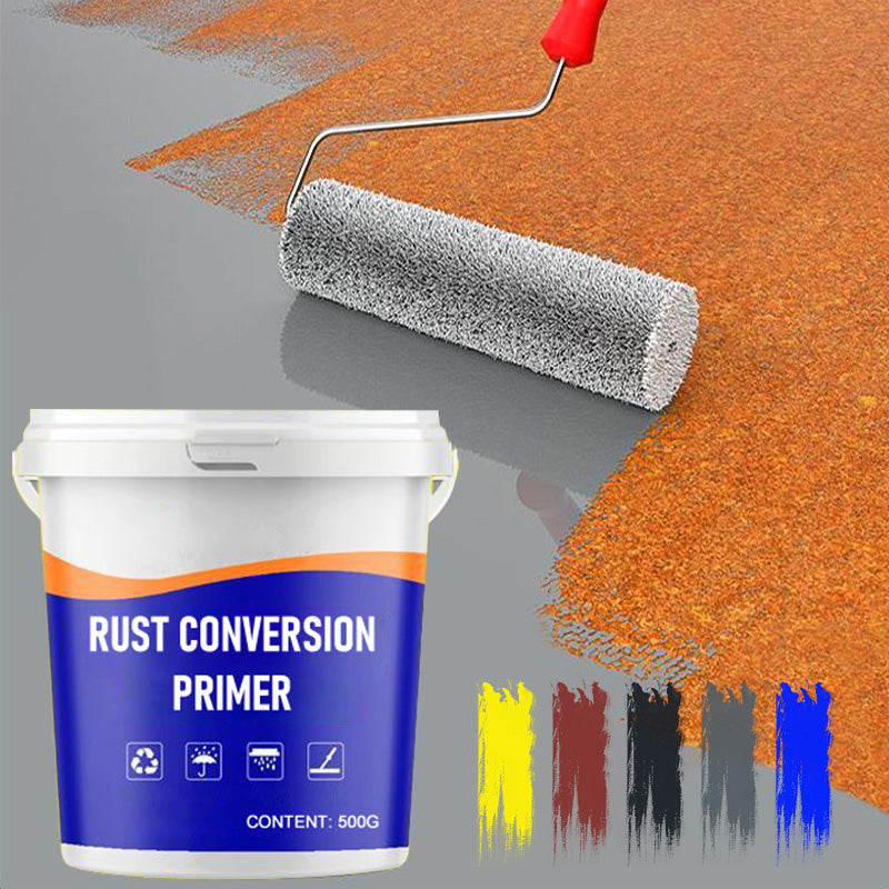 🥳2026 HOT SALE🥳💞50K+ SOLD! 🛠️✨ 50% OFF! Rust Conversion Primer – stops rust, converts to protective coating. Strong adhesion, ready-to-use, safe & eco-friendly. For metal, cars, pipes & more! 🛡️💪
