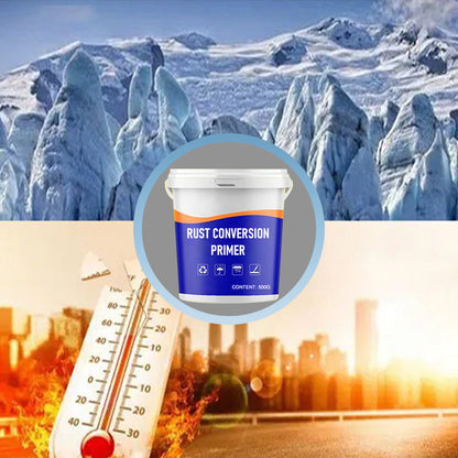 🥳2026 HOT SALE🥳💞50K+ SOLD! 🛠️✨ 50% OFF! Rust Conversion Primer – stops rust, converts to protective coating. Strong adhesion, ready-to-use, safe & eco-friendly. For metal, cars, pipes & more! 🛡️💪