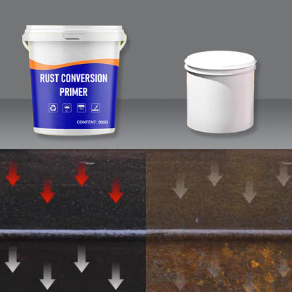 🥳2026 HOT SALE🥳💞50K+ SOLD! 🛠️✨ 50% OFF! Rust Conversion Primer – stops rust, converts to protective coating. Strong adhesion, ready-to-use, safe & eco-friendly. For metal, cars, pipes & more! 🛡️💪
