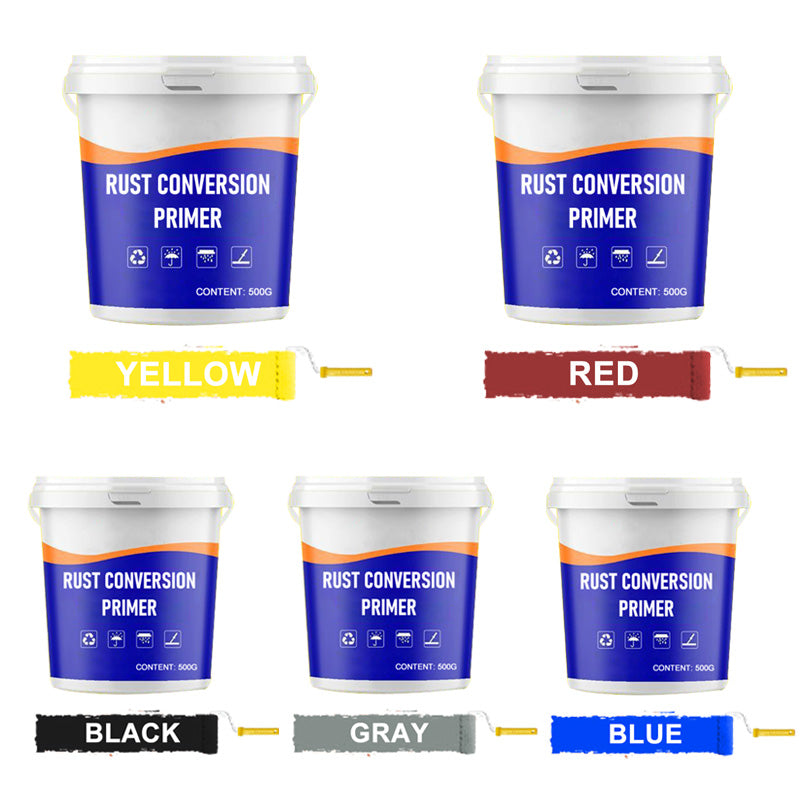🥳2026 HOT SALE🥳💞50K+ SOLD! 🛠️✨ 50% OFF! Rust Conversion Primer – stops rust, converts to protective coating. Strong adhesion, ready-to-use, safe & eco-friendly. For metal, cars, pipes & more! 🛡️💪
