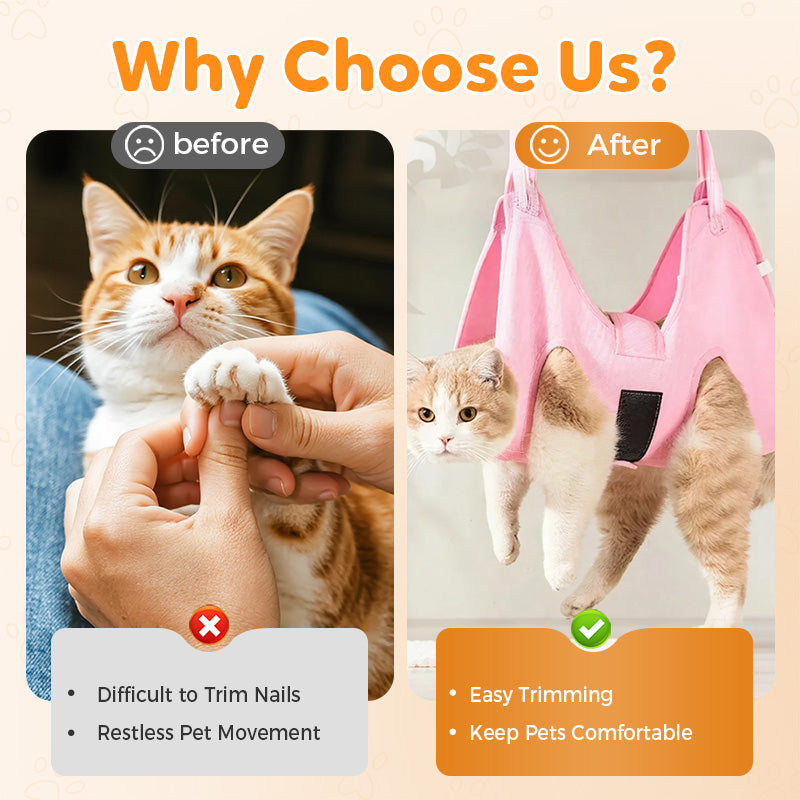 Pet Nail Grooming Hammock