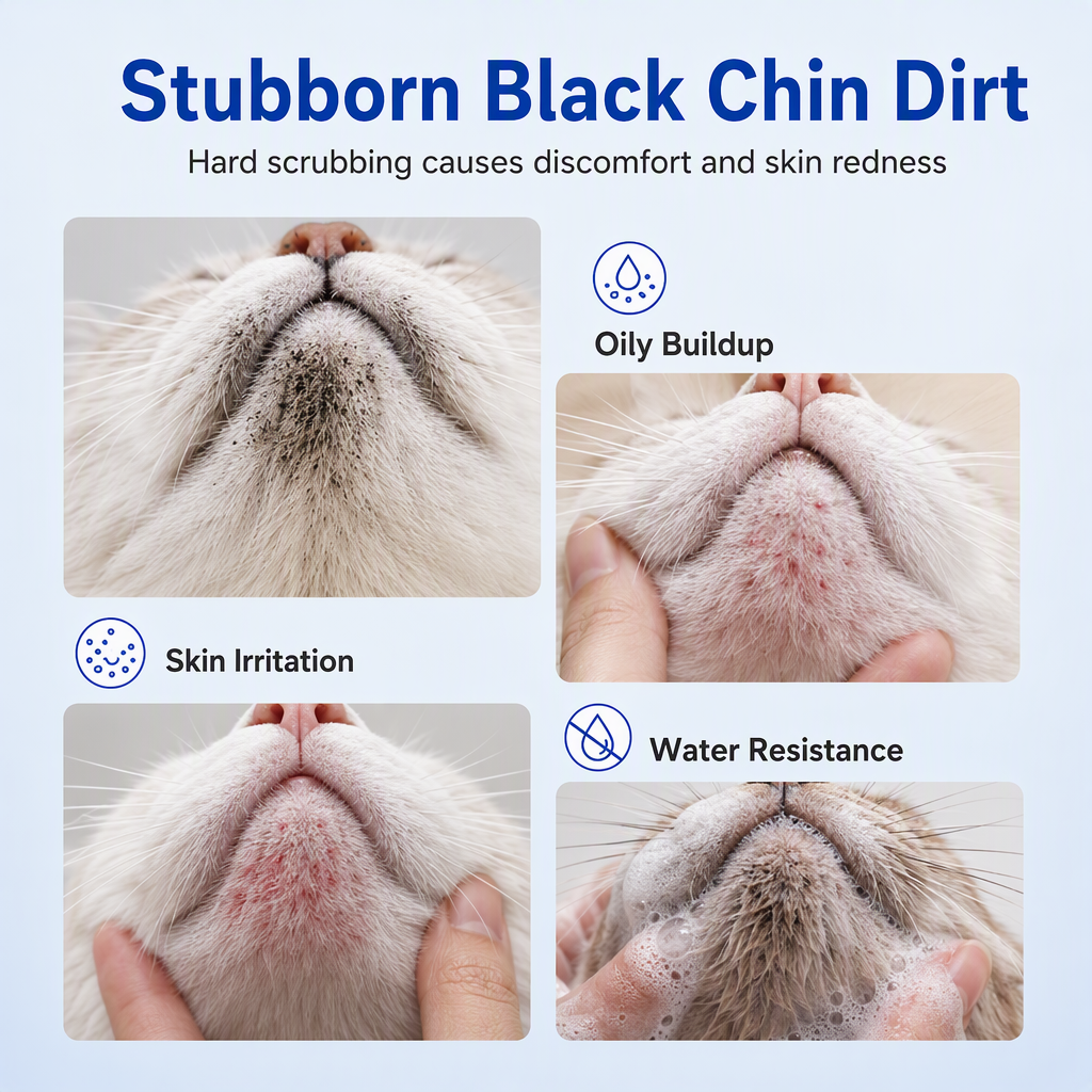 Pet Waterless Cleaning Mousse Foaming Cleanser for Cats and Dogs