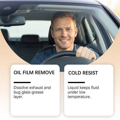 🔥50% OFF 🚗New Arrival! Car Windscreen Oil Film Cleaner – Cut Through Grease & Road Grime, See the Road More Clearly on Night & Rainy Drives 🌧️