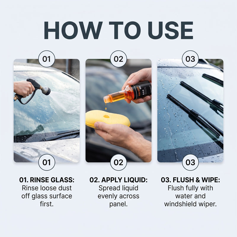 🔥50% OFF 🚗New Arrival! Car Windscreen Oil Film Cleaner – Cut Through Grease & Road Grime, See the Road More Clearly on Night & Rainy Drives 🌧️