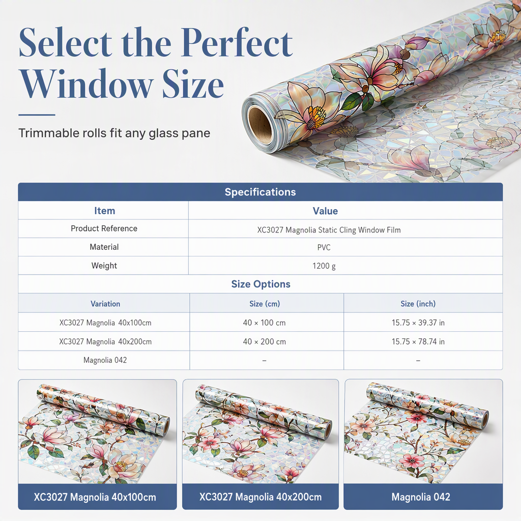 🌈 LIMITED‑TIME 50% OFF! ✨ 3D Rainbow Window Film – Static Cling Privacy Glass Sticker, Glue‑Free DIY Sun Catcher & UV Filter 🪟