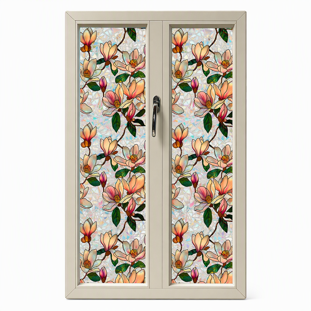 🌈 LIMITED‑TIME 50% OFF! ✨ 3D Rainbow Window Film – Static Cling Privacy Glass Sticker, Glue‑Free DIY Sun Catcher & UV Filter 🪟