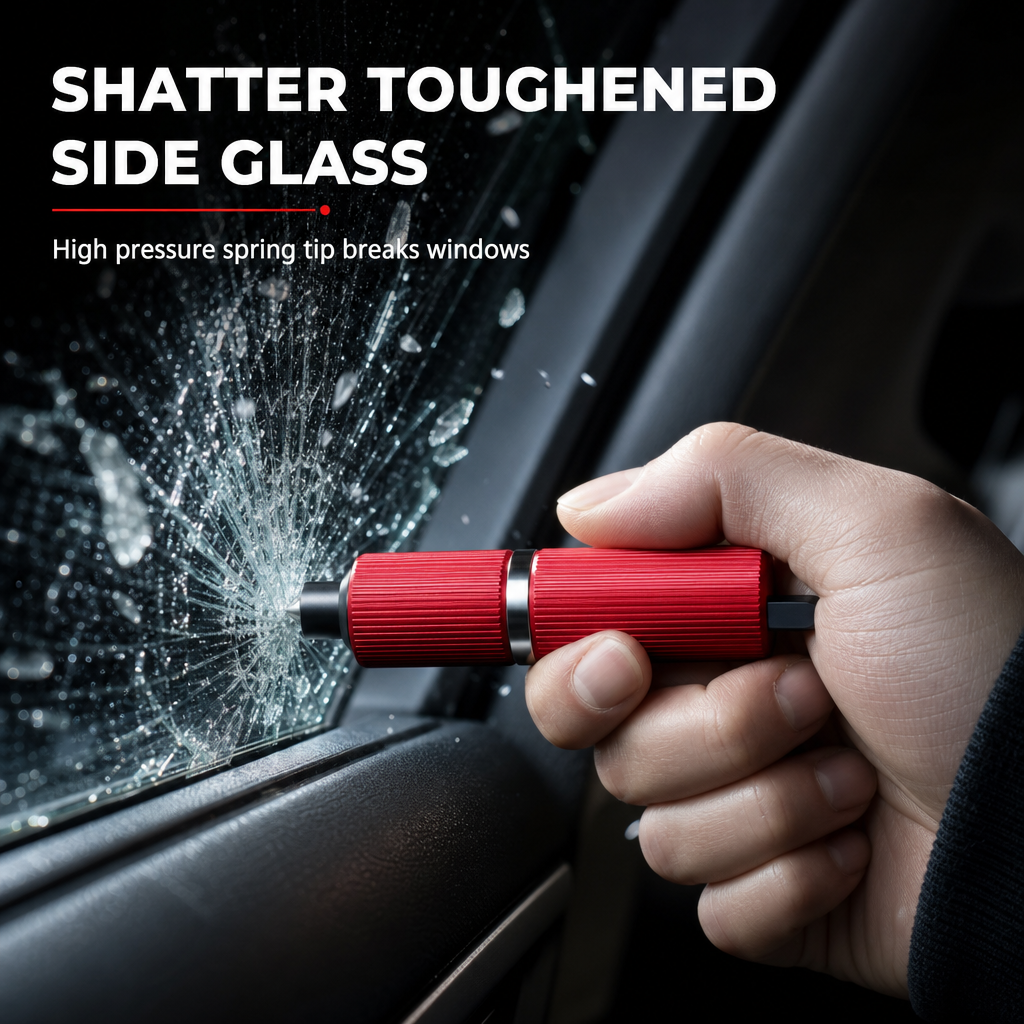 Mini Portable Car Safety Hammer and Window Breaker