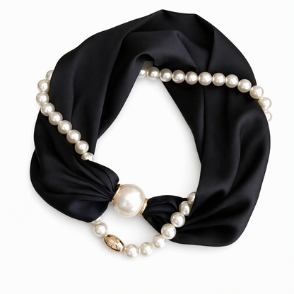 ⏳Limited-time 50% off⏰Pearl Scarf Necklace🫧📿
