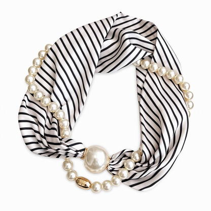 ⏳Limited-time 50% off⏰Pearl Scarf Necklace🫧📿