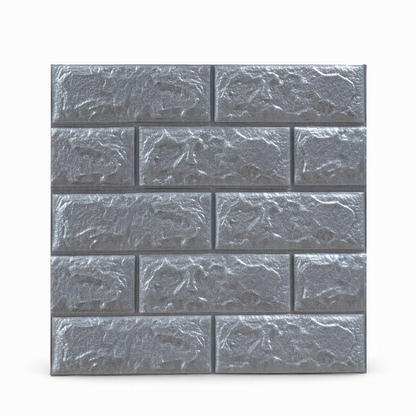 📢📢 50% OFF🏡3D Self-Adhesive Wall Panels – Realistic Brick Design, Waterproof & Cushioned XPE Foam, 16 Colors & 3 Sizes
