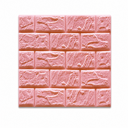 📢📢 50% OFF🏡3D Self-Adhesive Wall Panels – Realistic Brick Design, Waterproof & Cushioned XPE Foam, 16 Colors & 3 Sizes