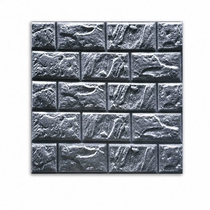 📢📢 50% OFF🏡3D Self-Adhesive Wall Panels – Realistic Brick Design, Waterproof & Cushioned XPE Foam, 16 Colors & 3 Sizes