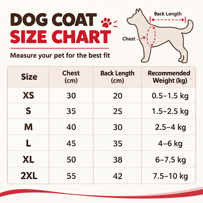 🐶 Plush Dog Jacket with Built-In Leash Rings – Cozy Pet Outerwear
