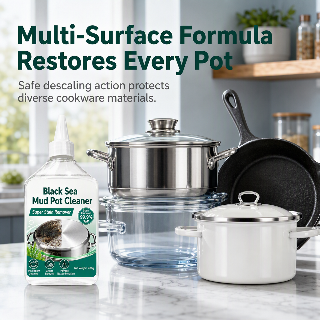 Powerful Cookware Descaling Gel