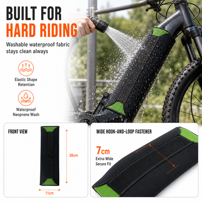 Electric Bike Lithium Battery Cover Neoprene Waterproof Dustproof and Cold Protection Protective Sleeve for E-Bike Frame
