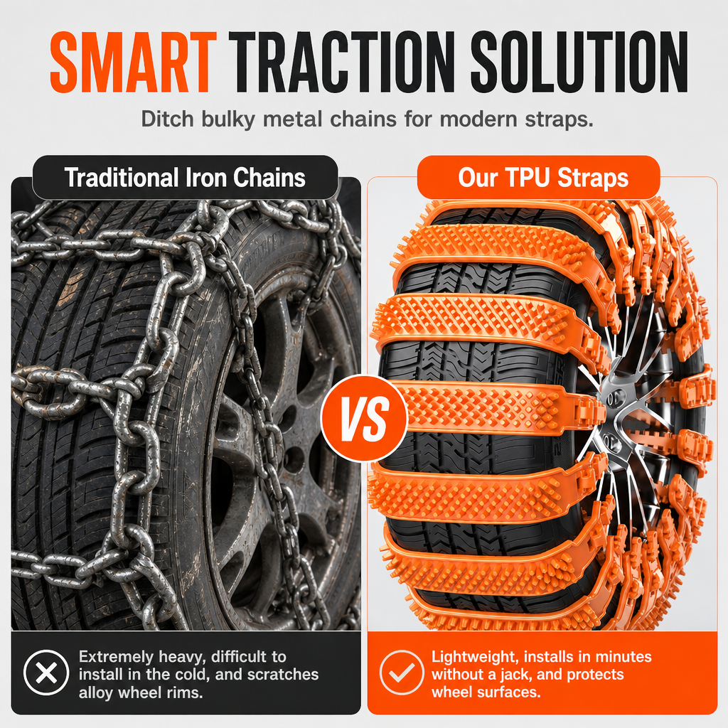 Universal Car Tire Snow Chains