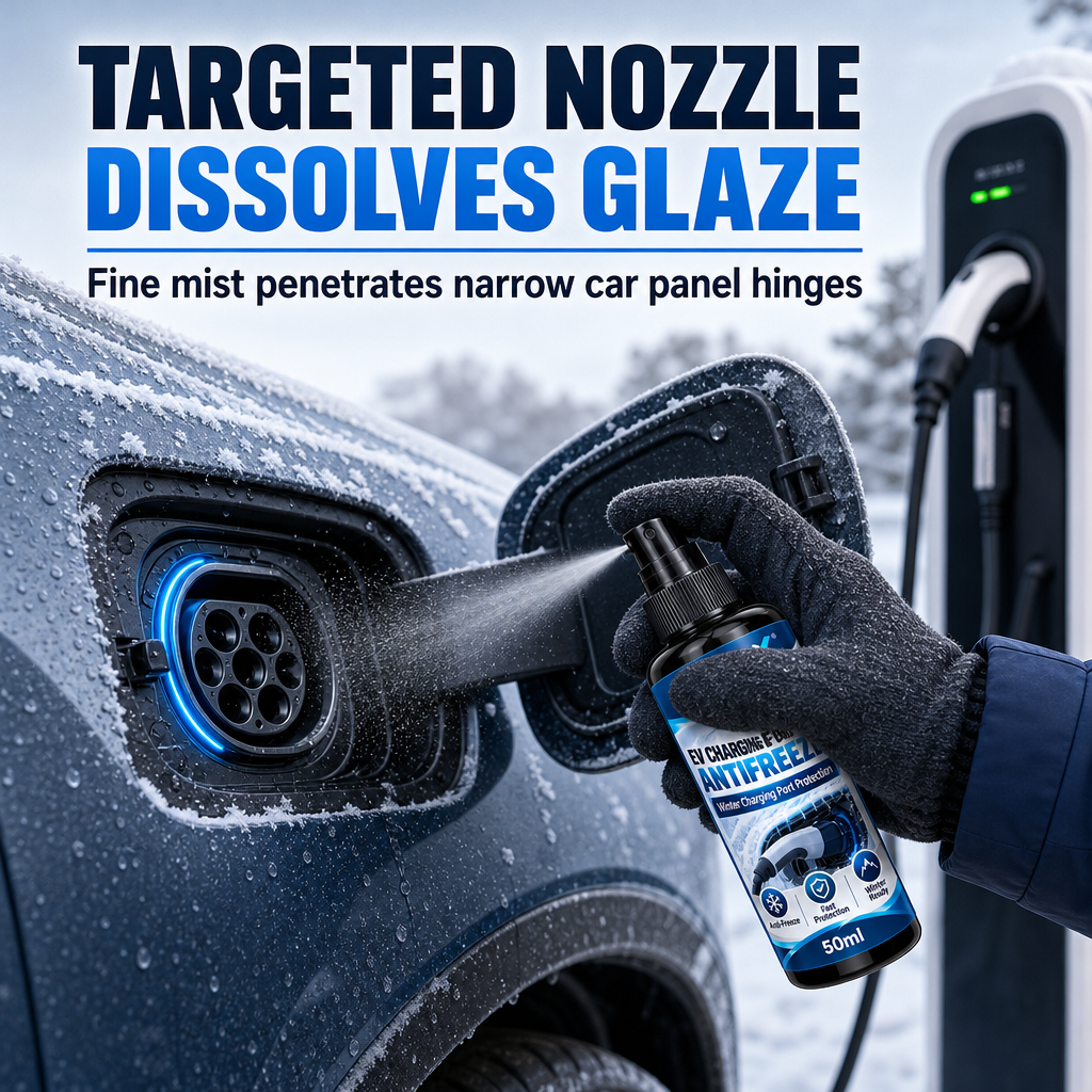 Electric Vehicle Charging Port Antifreeze and De-Icing Protection Liquid for EV Charging Interfaces