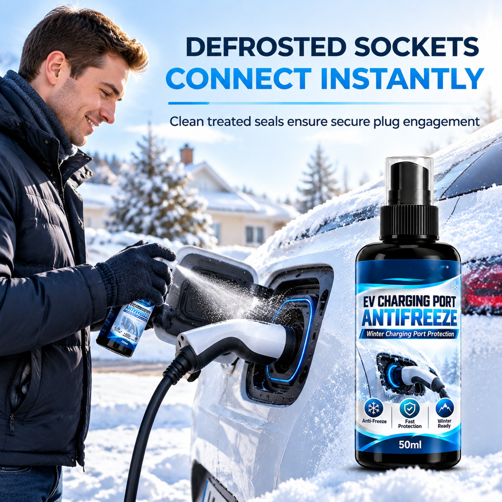 Electric Vehicle Charging Port Antifreeze and De-Icing Protection Liquid for EV Charging Interfaces
