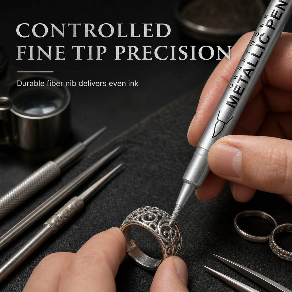 🔥Metallic Marker Pen for Jewelry