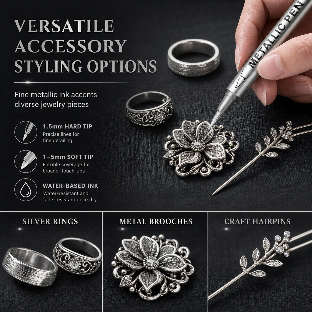 🔥Metallic Marker Pen for Jewelry